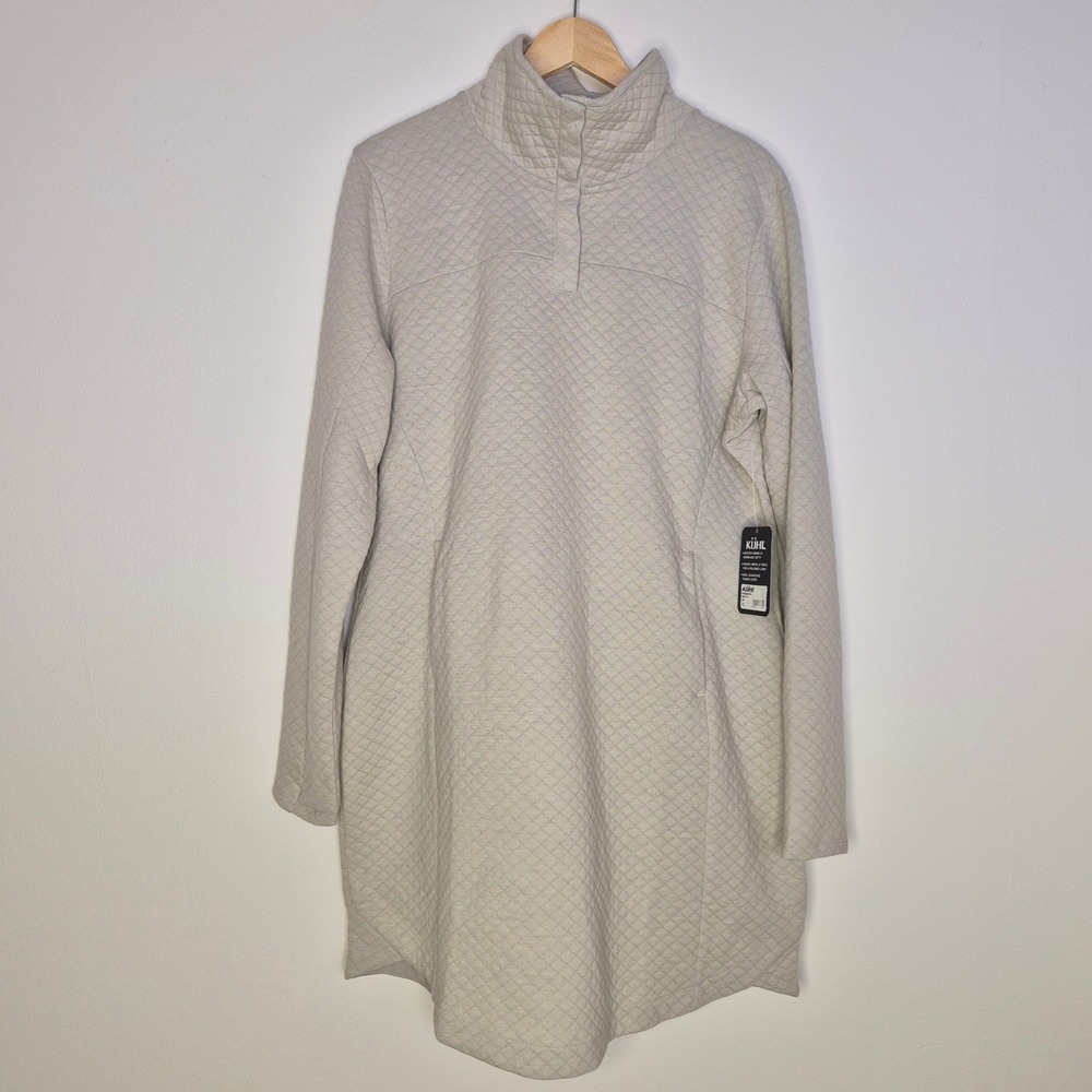 Kuhl Argenta Dress Moon Light Quilted Snaps Thumb Loops 4030 XL NEW